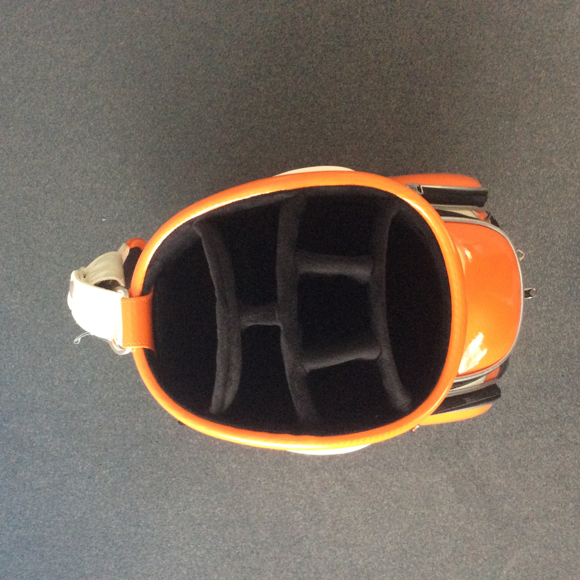 Ryoma Caddy Bag orange/white  