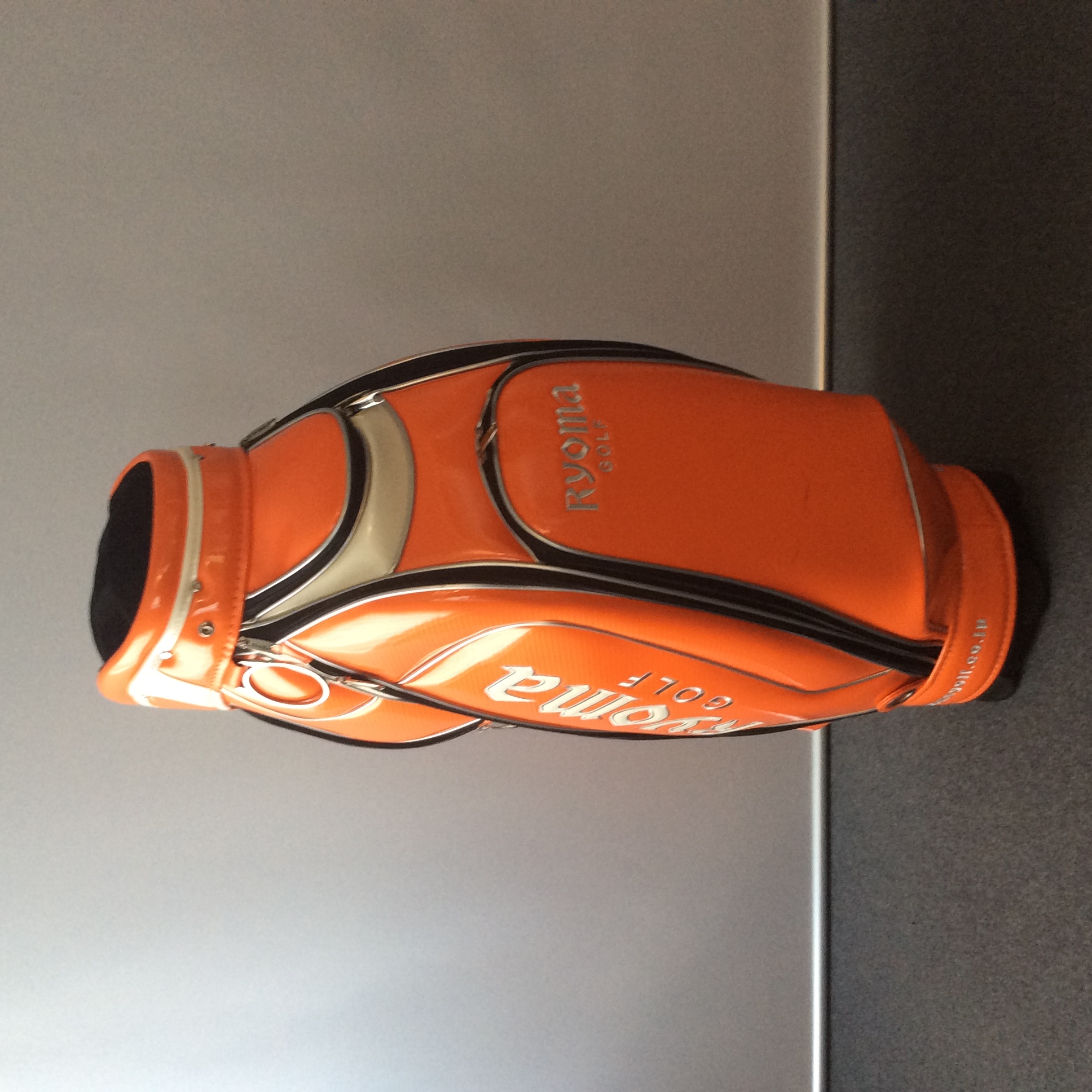 Ryoma Caddy Bag orange/white  