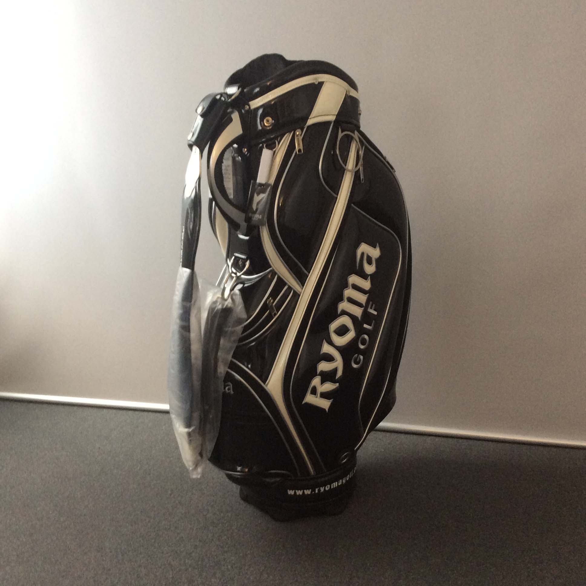 Ryoma Caddy Bag black/white 