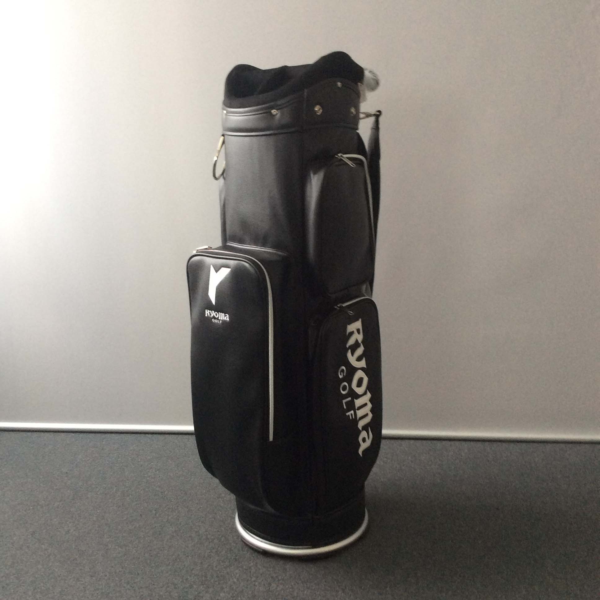 RYOMA Caddie Bag Light black/white